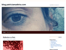 Tablet Screenshot of blog.patriciamadeira.com